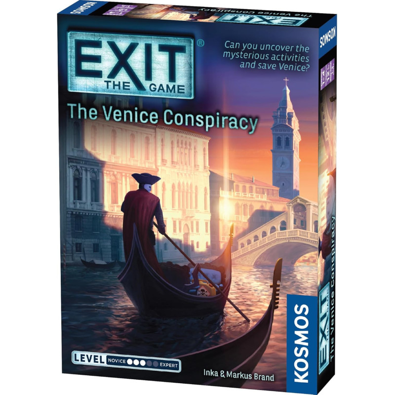 Thames & Kosmos EXIT: The Venice Conspiracy- Escape Room Card Game