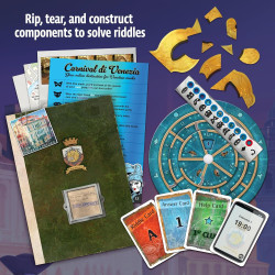 Thames & Kosmos EXIT: The Venice Conspiracy- Escape Room Card Game
