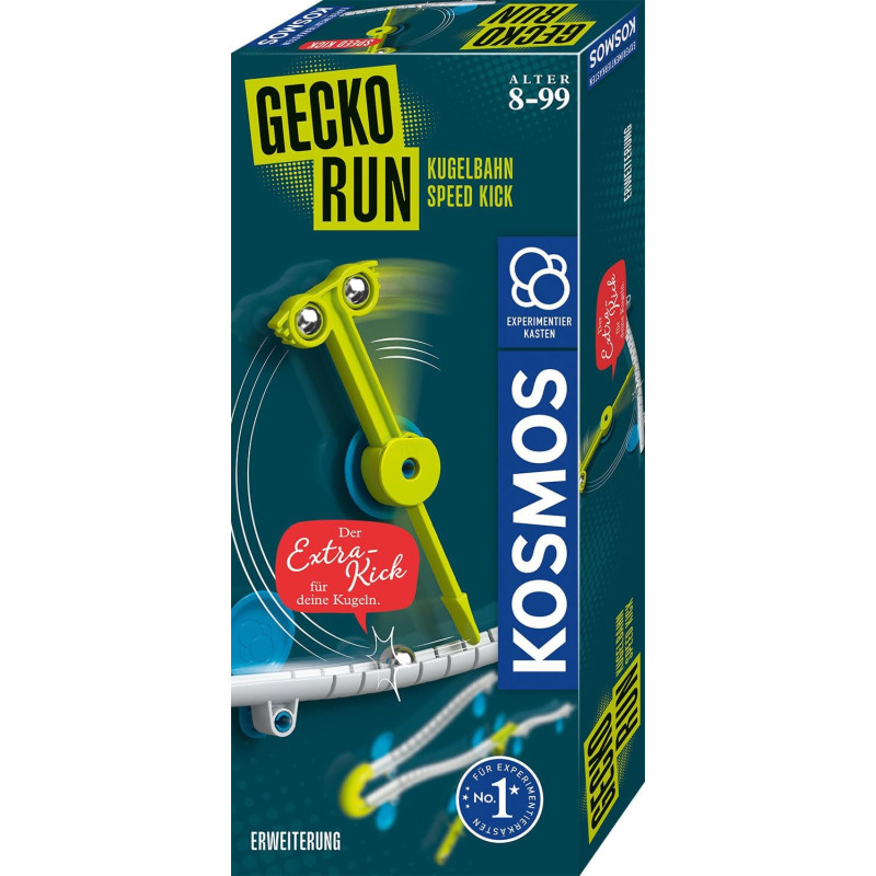 Thames & Kosmos Gecko Run Marble Run Speed Kick Expansion Pack Kids Science Kit