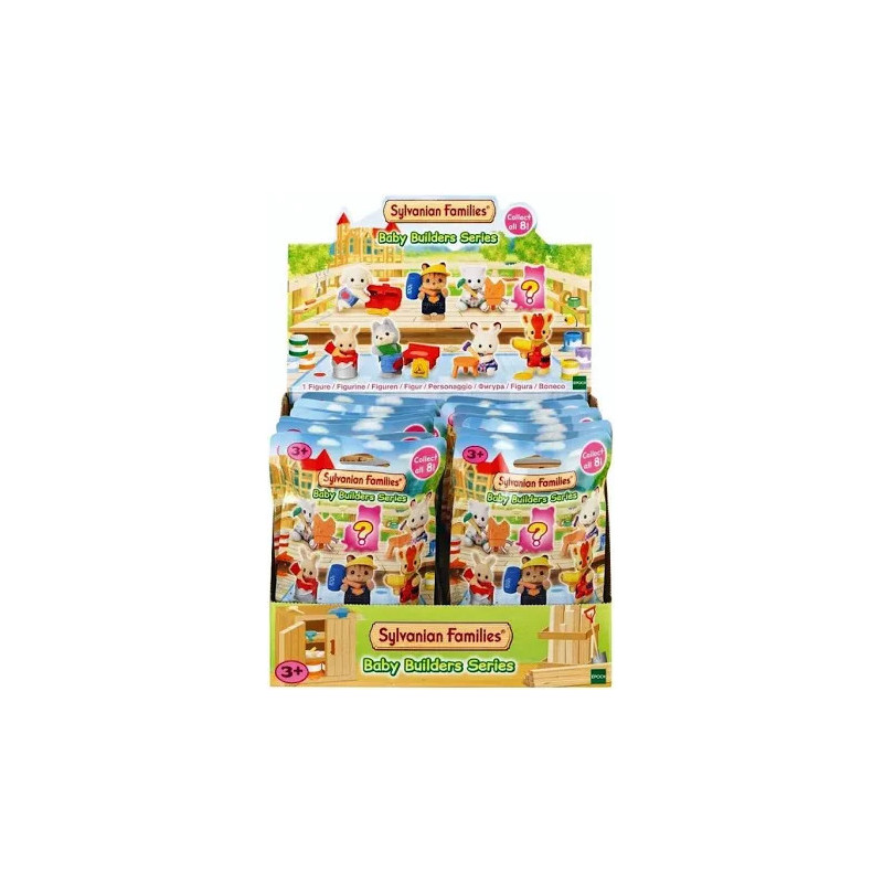 Sylvanian Families Blind Bag Baby Builders Assortment  1 x Sealed Box of 16 bags suppiled