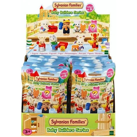 Sylvanian Families Blind Bag Baby Builders Assortment  1 x Sealed Box of 16 bags suppiled