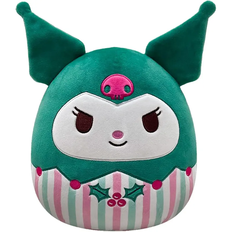 Squishmallows Original Sanrio 8-Inch Holiday 2025 Hello Kitty Friend Kuromi