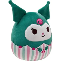 Squishmallows Original Sanrio 8-Inch Holiday 2025 Hello Kitty Friend Kuromi