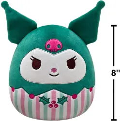 Squishmallows Original Sanrio 8-Inch Holiday 2025 Hello Kitty Friend Kuromi