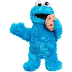 Sesame Street 13.5-inch Nom Nom Cookie Monster Plush with Sounds and Motion