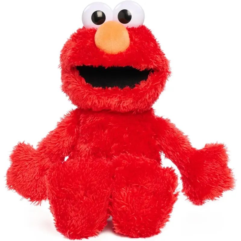 Sesame Street 13.5-inch Tickle Me Elmo Plush with Sounds and Motion