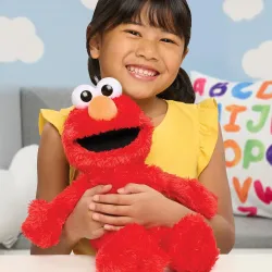 Sesame Street 13.5-inch Tickle Me Elmo Plush with Sounds and Motion