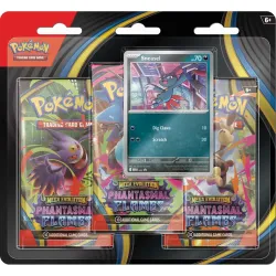 Pokémon TCG: Mega Evolution Phantasmal Flames - 3 Pack  Max 1 per customer