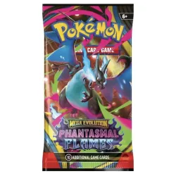 Pokémon TCG: Mega Evolution Phantasmal Flame - Booster- Max 10 per customer