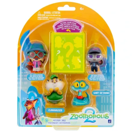 Disney Zootropolis 2 Mystery Tails 5-Pack Set