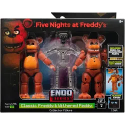 Five Nights at Freddy's Action Figure Endo-Series Classic Freddy & Withered Freddy 15cm