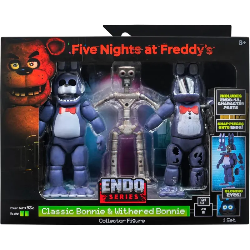 Five Nights at Freddy's Action Figure Endo-Series Bonnie and Withered Bonnie 15cm