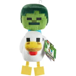 Mattel Minecraft Plush Zombie Chicken Jockey Toy