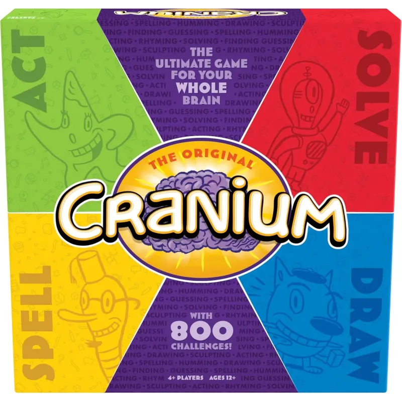 Hasbro Cranium Game Test your knowledge and creative skills