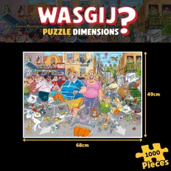 Wasgij Mystery 46 Middle Aisle Madness 1000 Piece Jigsaw Puzzle