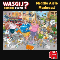 Wasgij Mystery 46 Middle Aisle Madness 1000 Piece Jigsaw Puzzle