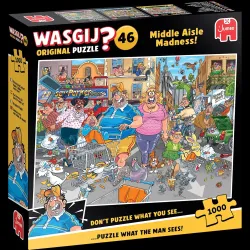 Wasgij Mystery 46 Middle Aisle Madness 1000 Piece Jigsaw Puzzle