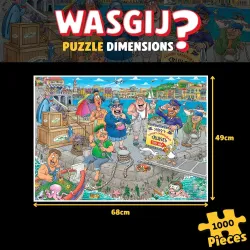 Wasgij Mystery 47 Boating Bedlam 1000 Piece Jigsaw Puzzle