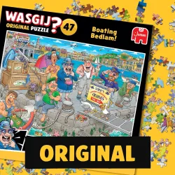 Wasgij Mystery 47 Boating Bedlam 1000 Piece Jigsaw Puzzle