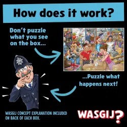 Wasgij Mystery 29 Donation Debacle 1000 Piece Jigsaw Puzzle