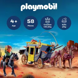 Playmobil Wild West Stagecoach 71862