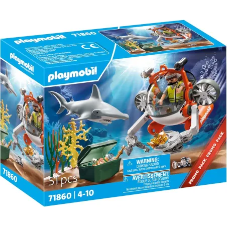 Playmobil Treasure Hunt with Submarine 71860