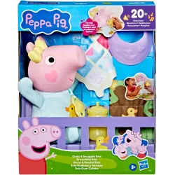 Peppa Pig Oinks and Snuggles Evie Interactive Baby Doll 28cm