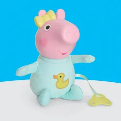 Peppa Pig Oinks and Snuggles Evie Interactive Baby Doll 28cm