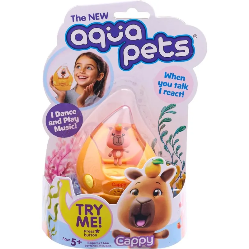 Aqua Pets Interactive Pets Cappy Capybara