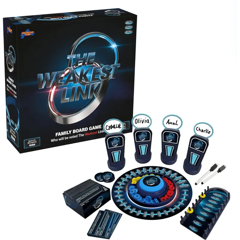 The Weakest Link Board Game- Official BBC Trivia Game Show Adaptation