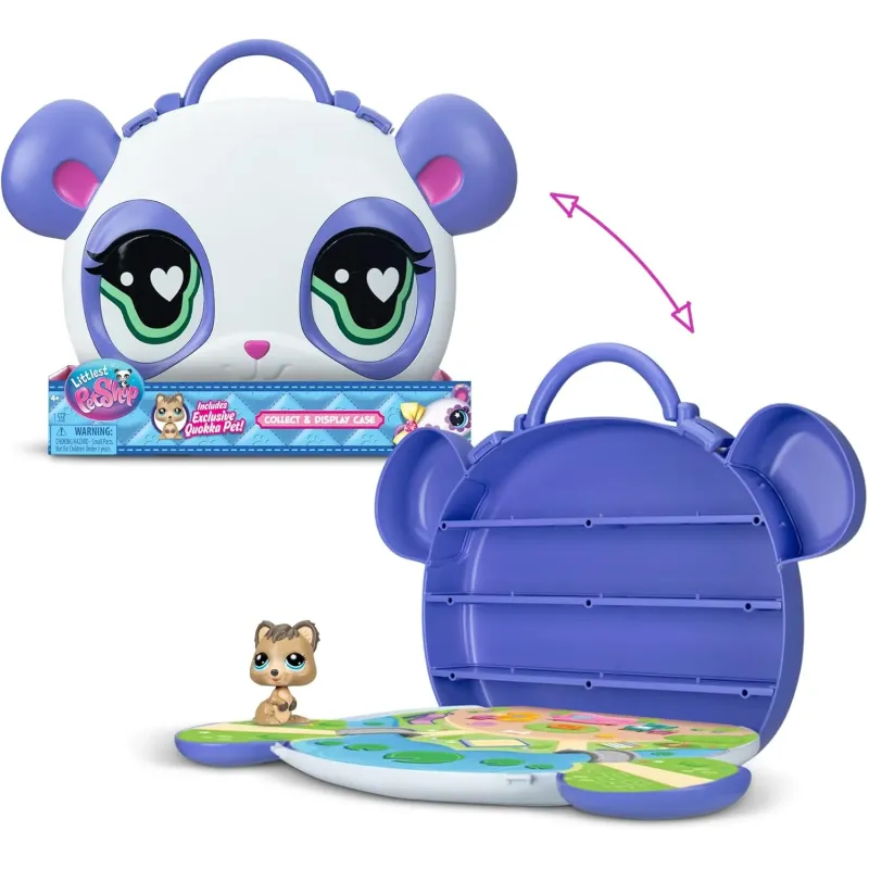 Littlest Pet Shop Collect And Display Case- Contains 1 Exclusive Quokka LPS Mini Pet