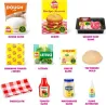 Slime Mart Burger Basket Realistic Craft Set By Zuru