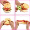 Slime Mart Burger Basket Realistic Craft Set By Zuru