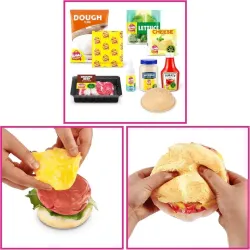 Slime Mart Burger Basket Realistic Craft Set By Zuru