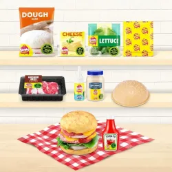 Slime Mart Burger Basket Realistic Craft Set By Zuru
