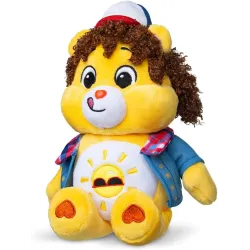 Basic Fun Care Bears x Stranger Things Funshine Bear as Dustin – 22 cm Plush