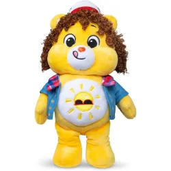Basic Fun Care Bears x Stranger Things Funshine Bear as Dustin – 22 cm Plush