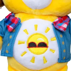 Basic Fun Care Bears x Stranger Things Funshine Bear as Dustin – 22 cm Plush