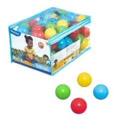 Bestway 100 Pay Balls- Plastic Soft Multicolour Balls