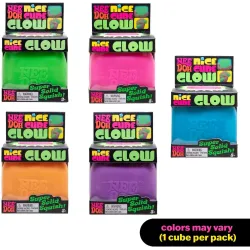 NeeDoh Nice Cube Squish Glow In The Dark Assortment