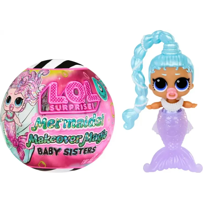 L.O.L. Surprise! Mermaids Makeover Magic Baby Sisters Doll