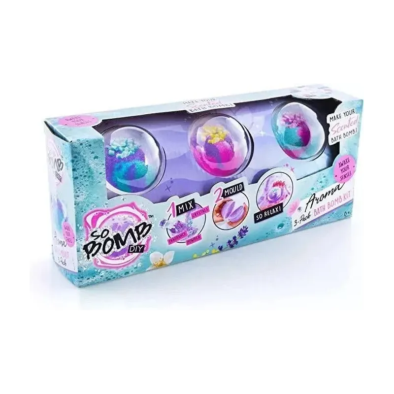 So DIY Bath Bomb Kit Scented Aroma 3 Pack