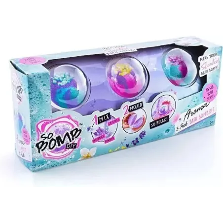 So DIY Bath Bomb Kit Scented Aroma 3 Pack