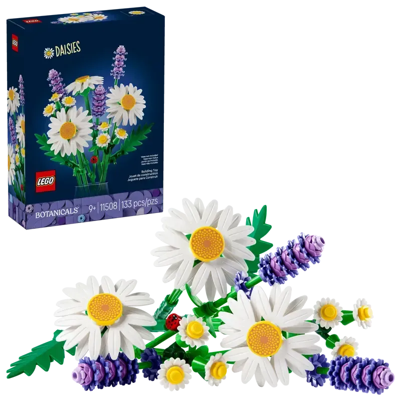 LEGO Botanicals Daisies Flower Building Set 11508