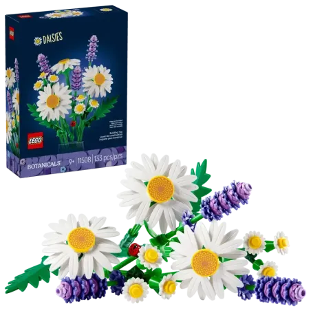 LEGO Botanicals Daisies Flower Building Set 11508