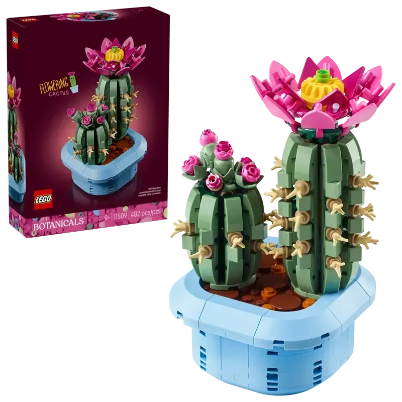 LEGO Botanicals Flowering Cactus Building Set 11509