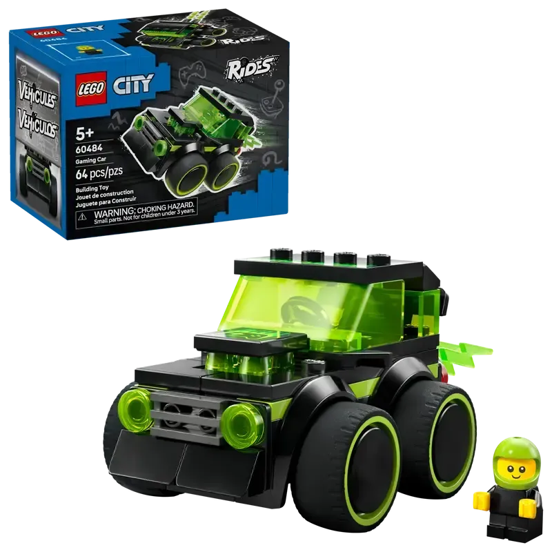 LEGO City Rides Gaming Race Car 60484