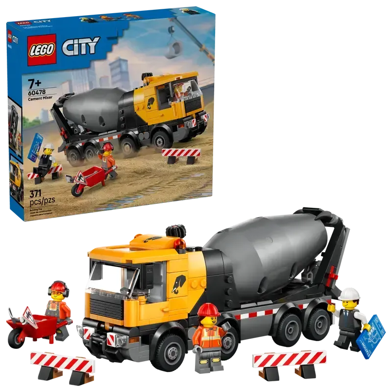 LEGO City Cement Mixer 60478