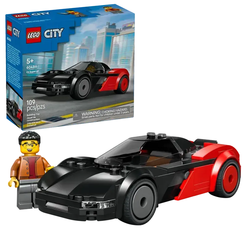 LEGO City EV Supercar Race Car 60486