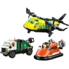 LEGO City Airplane, Service Truck & Hovercraft Remix 60505